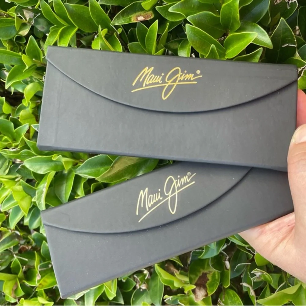 Maui Jim Sunglasses Cases Black 2 sizes